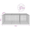 Gabion 3,5 mm langasta ja 5x2,5 cm verkosta 150x100x50 cm