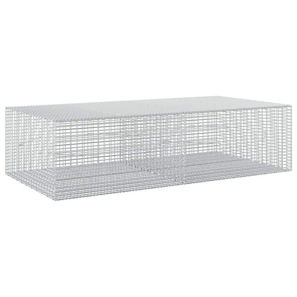 Gabion 3,5 mm langasta ja 5x2,5 cm verkosta 200x100x50 cm