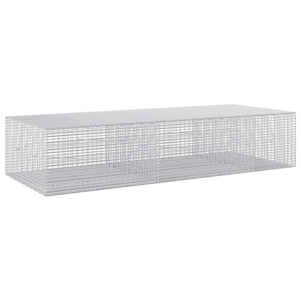 Gabion 3,5 mm langasta ja 5x2,5 cm verkosta 250x100x50 cm