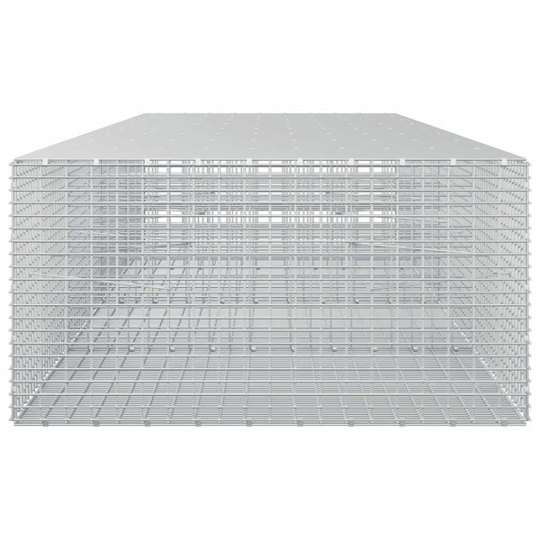 Gabion 3,5 mm langasta ja 5x2,5 cm verkosta 400x100x50 cm