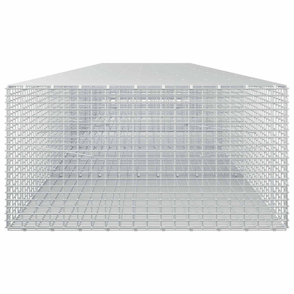 Gabion 3,5 mm langasta ja 5x2,5 cm verkosta 500x100x50 cm