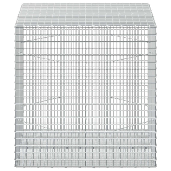 Gabion 3,5 mm langasta ja 5x2,5 cm verkosta 100x100x100 cm