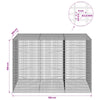 Gabion 3,5 mm langasta ja 5x2,5 cm verkosta 150x100x100 cm
