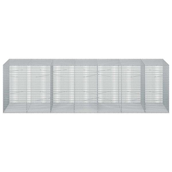 Gabion 3,5 mm langasta ja 5x2,5 cm verkosta 350x100x100 cm