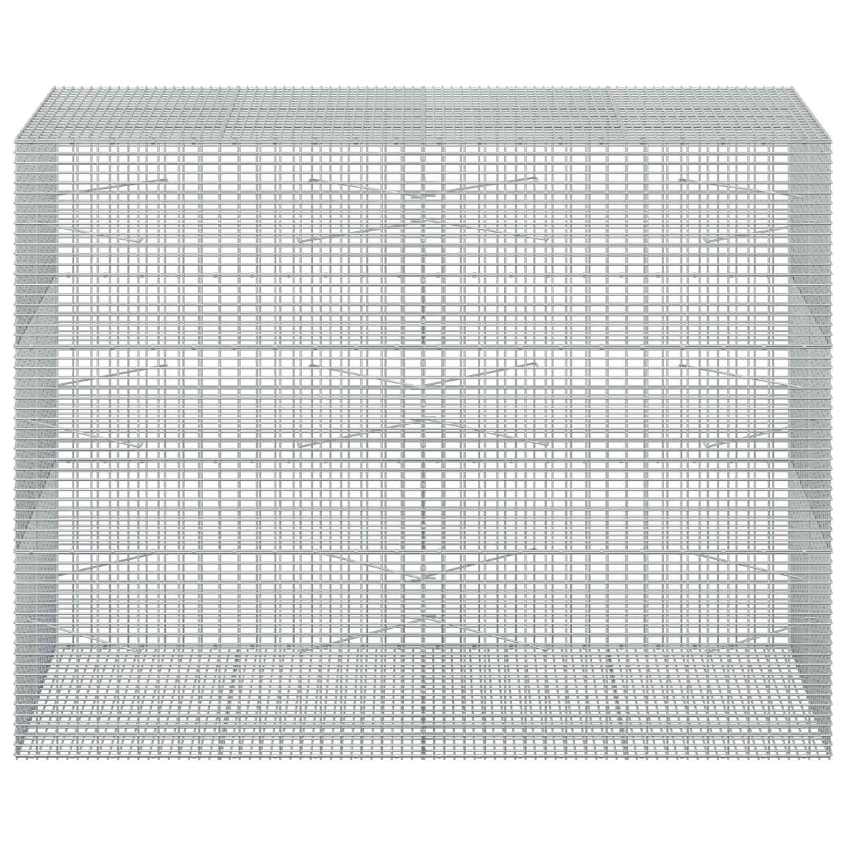 Gabion 3,5 mm langasta ja 5x2,5 cm verkosta 200x100x150 cm