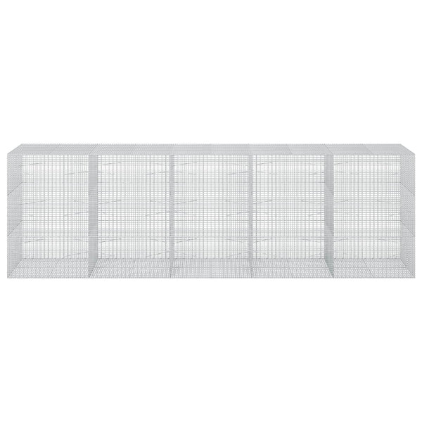 Gabion 3,5 mm langasta ja 5x2,5 cm verkosta 500x100x150 cm