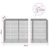 Gabion 3,5 mm langasta ja 5x2,5 cm verkosta 700x100x150 cm