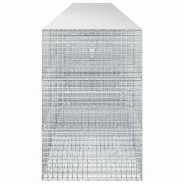 Gabion 3,5 mm langasta ja 5x2,5 cm verkosta 800x100x150 cm