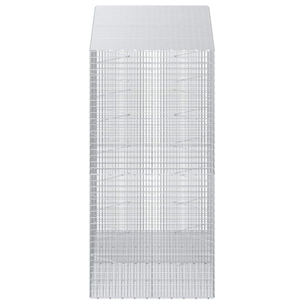 Gabion 3,5 mm langasta ja 5x2,5 cm verkosta 200x100x200 cm