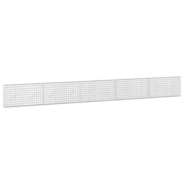 Gabioni, jossa 3,5 mm langat ja 5x5 cm verkko 500x10x50 cm