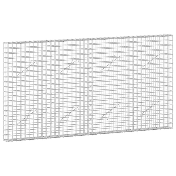Gabioni, jossa 3,5 mm langat ja 5x5 cm verkko 200x10x100 cm