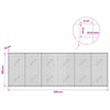 Gabioni, jossa 3,5 mm langat ja 5x5 cm verkko 300x10x100 cm