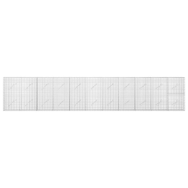 Gabioni, jossa 3,5 mm langat ja 5x5 cm verkko 550x10x100 cm