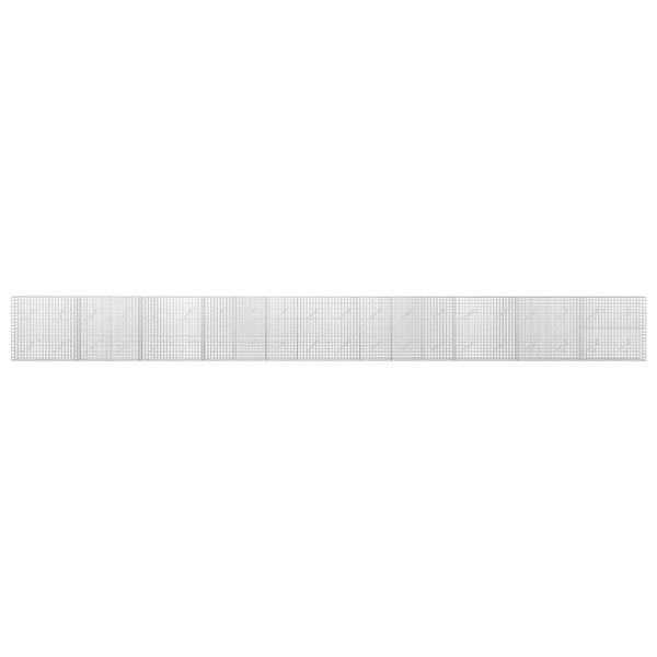 Gabioni, jossa 3,5 mm langat ja 5x5 cm verkko 1000x10x100 cm