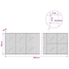 Gabioni, jossa 3,5 mm langat ja 5x5 cm verkko 1000x10x100 cm