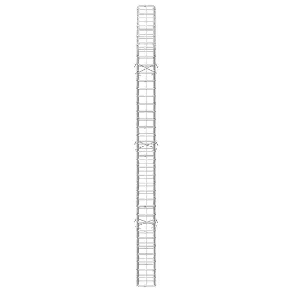 Gabioni, jossa 3,5 mm langat ja 5x5 cm verkko 50x10x150 cm
