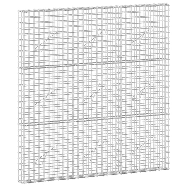 Gabioni, jossa 3,5 mm langat ja 5x5 cm verkko 150x10x150 cm
