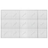 Gabioni, jossa 3,5 mm langat ja 5x5 cm verkko 250x10x150 cm
