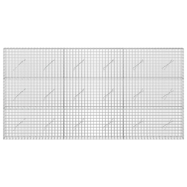 Gabioni, jossa 3,5 mm langat ja 5x5 cm verkko 300x10x150 cm