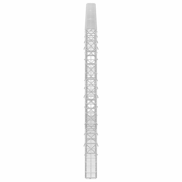 Gabioni, jossa 3,5 mm langat ja 5x5 cm verkko 300x10x150 cm