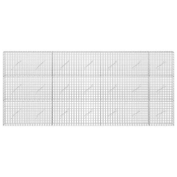Gabioni, jossa 3,5 mm langat ja 5x5 cm verkko 350x10x150 cm