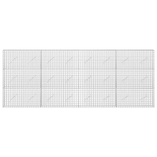 Gabioni, jossa 3,5 mm langat ja 5x5 cm verkko 400x10x150 cm