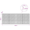 Gabioni, jossa 3,5 mm langat ja 5x5 cm verkko 400x10x150 cm