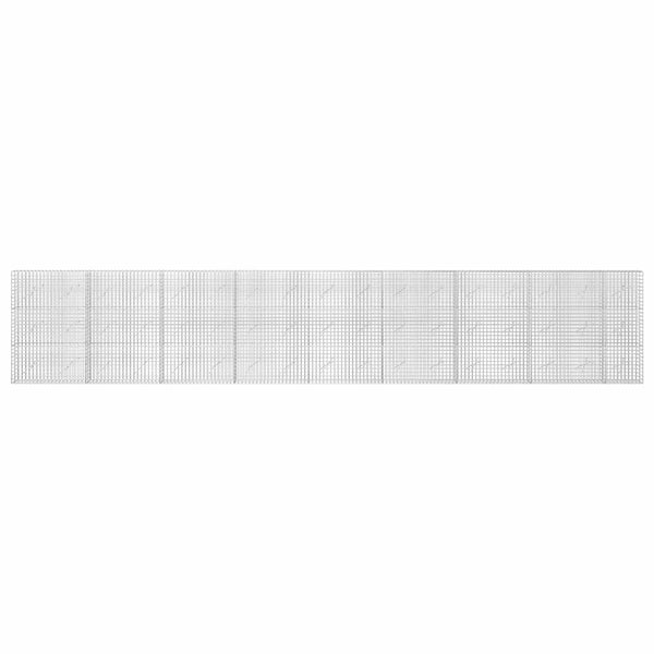 Gabioni, jossa 3,5 mm langat ja 5x5 cm verkko 850x10x150 cm