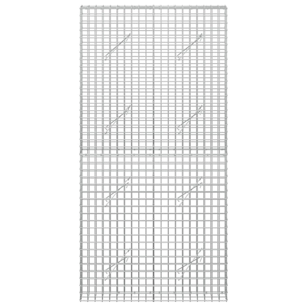 Gabioni, jossa 3,5 mm langat ja 5x5 cm verkko 100x10x200 cm