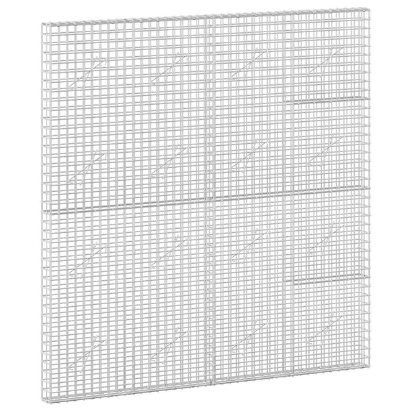 Gabioni, jossa 3,5 mm langat ja 5x5 cm verkko 200x10x200 cm