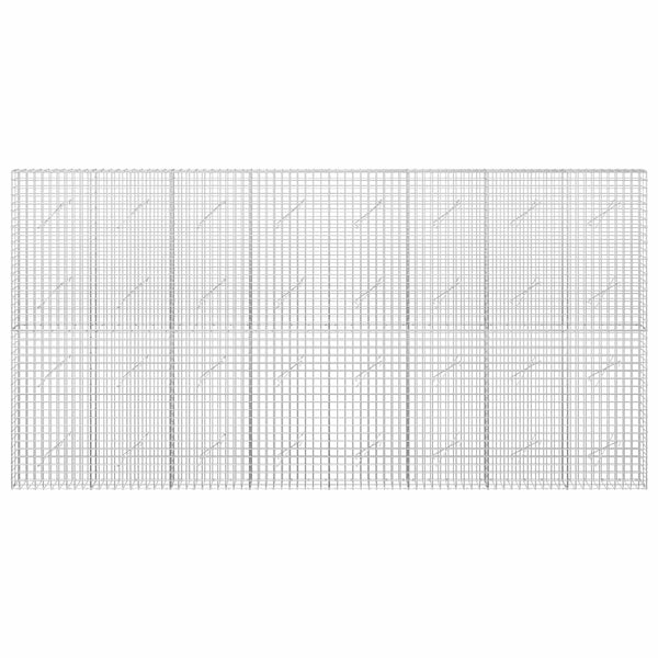 Gabioni, jossa 3,5 mm langat ja 5x5 cm verkko 400x10x200 cm