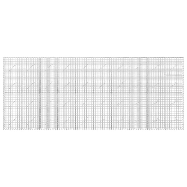 Gabioni, jossa 3,5 mm langat ja 5x5 cm verkko 500x10x200 cm