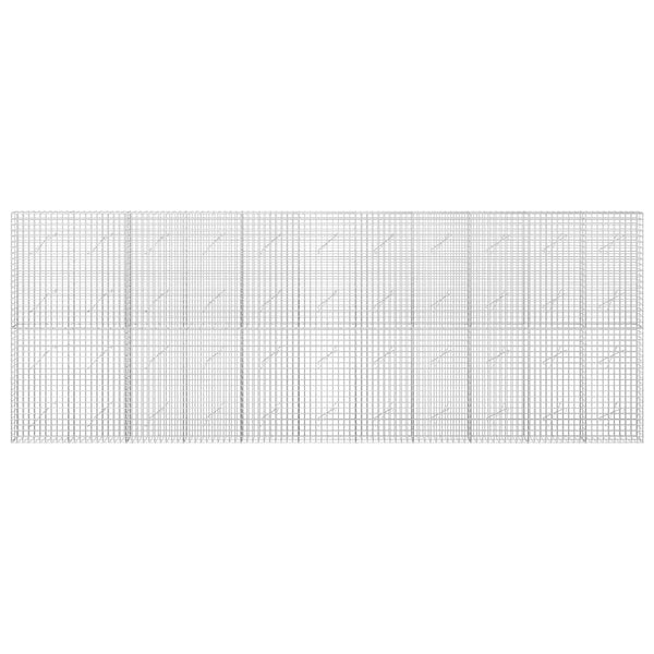 Gabioni, jossa 3,5 mm langat ja 5x5 cm verkko 550x10x200 cm