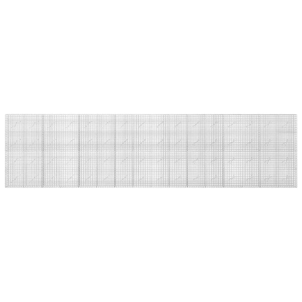 Gabioni, jossa 3,5 mm langat ja 5x5 cm verkko 800x10x200 cm