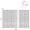Gabioni, jossa 3,5 mm langat ja 5x5 cm verkko 1100x10x200 cm