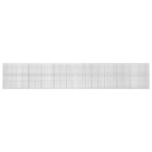 Gabioni, jossa 3,5 mm langat ja 5x5 cm verkko 1150x10x200 cm