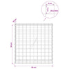 Gabioni, jossa 3,5 mm langat ja 5x5 cm verkko 50x20x50 cm