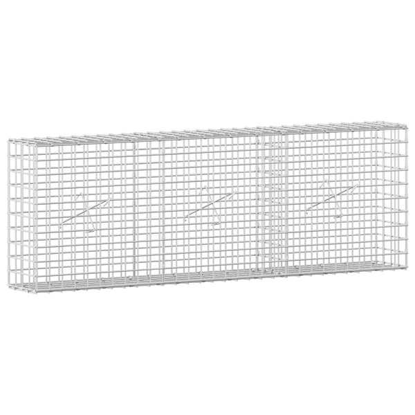 Gabioni, jossa 3,5 mm langat ja 5x5 cm verkko 150x20x50 cm