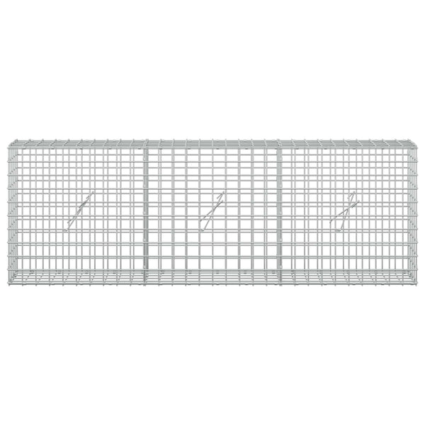 Gabioni, jossa 3,5 mm langat ja 5x5 cm verkko 150x20x50 cm