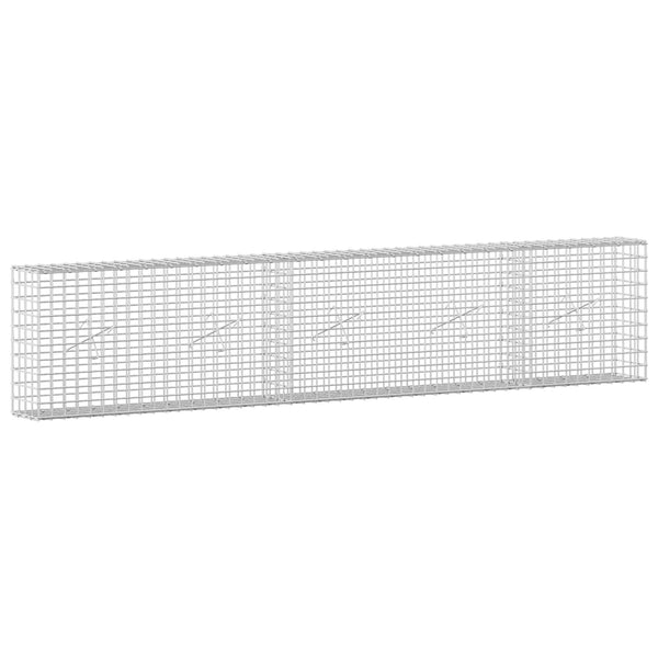 Gabioni, jossa 3,5 mm langat ja 5x5 cm verkko 250x20x50 cm