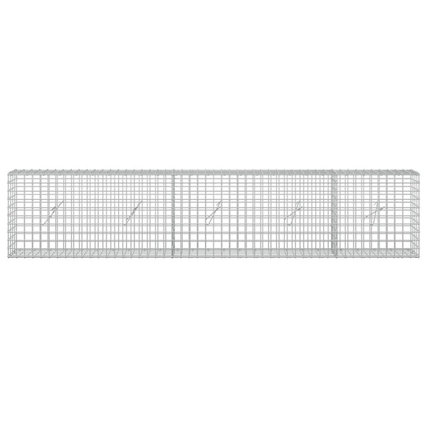 Gabioni, jossa 3,5 mm langat ja 5x5 cm verkko 250x20x50 cm