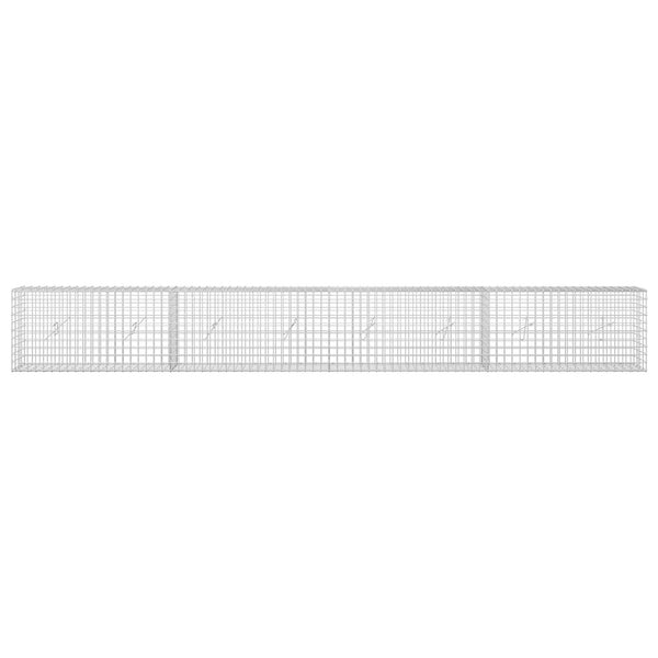 Gabioni, jossa 3,5 mm langat ja 5x5 cm verkko 400x20x50 cm