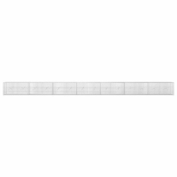 Gabioni, jossa 3,5 mm langat ja 5x5 cm verkko 700x20x50 cm