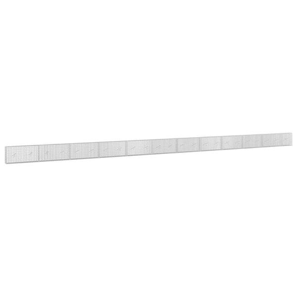 Gabioni, jossa 3,5 mm langat ja 5x5 cm verkko 1150x20x50 cm