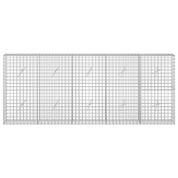 Gabioni, jossa 3,5 mm langat ja 5x5 cm verkko 250x20x100 cm