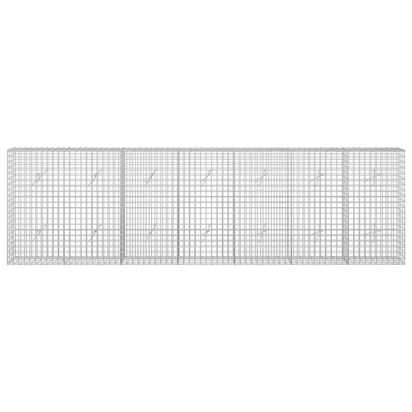 Gabioni, jossa 3,5 mm langat ja 5x5 cm verkko 350x20x100 cm