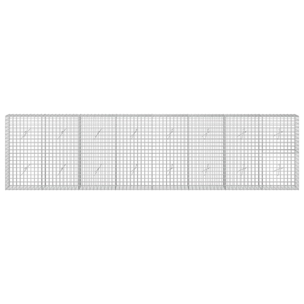 Gabioni, jossa 3,5 mm langat ja 5x5 cm verkko 400x20x100 cm