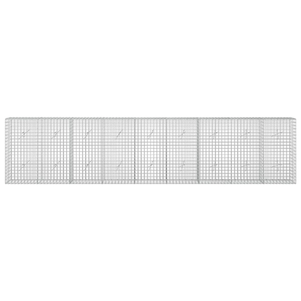Gabioni, jossa 3,5 mm langat ja 5x5 cm verkko 450x20x100 cm