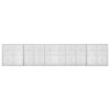 Gabioni, jossa 3,5 mm langat ja 5x5 cm verkko 500x20x100 cm