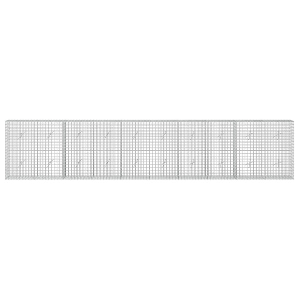 Gabioni, jossa 3,5 mm langat ja 5x5 cm verkko 500x20x100 cm